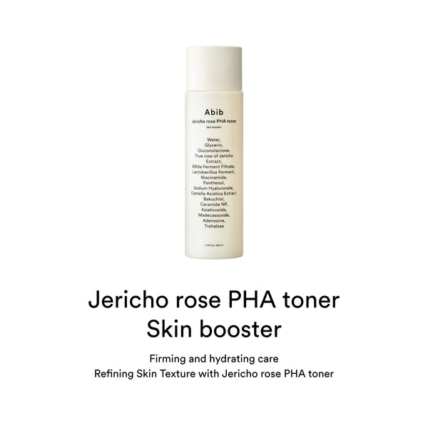 Jericho rose PHA toner Skin booster