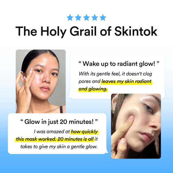 Vegan Collagen gel mask Sedum jelly