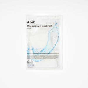Mild acidic pH sheet mask Aqua fit(10 sheets)