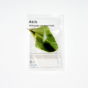 Mild acidic pH sheet mask Heartleaf fit(10 sheets)