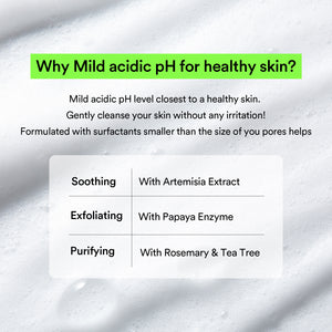Mild foam cleanser Heartleaf foam