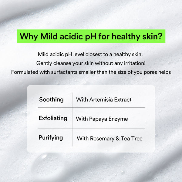 Mild foam cleanser Heartleaf foam