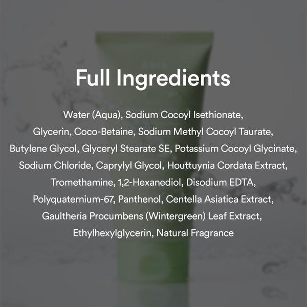 Mild foam cleanser Heartleaf foam