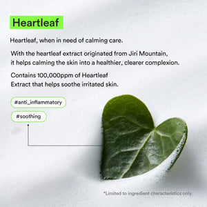 Mild foam cleanser Heartleaf foam