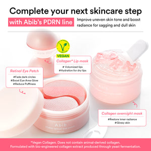 PDRN Vegan Collagen lip mask Glazed jelly