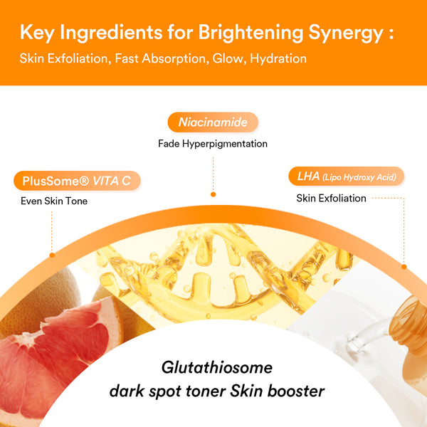 Glutathiosome dark spot toner Skin booster