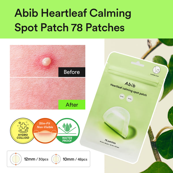 Heartleaf calming spot patch