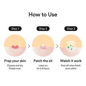 Heartleaf calming spot patch
