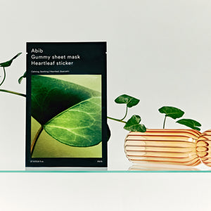 Gummy sheet mask Heartleaf sticker(10 sheets)