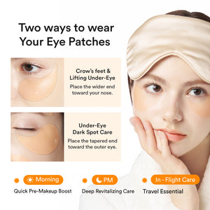 Glutathione kojic acid eye patch Vita jelly