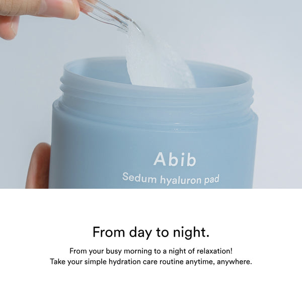 Sedum hyaluron pad Hydrating touch