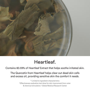 Heartleaf essence Calming pump